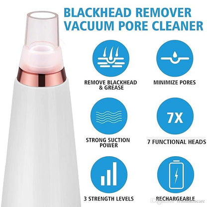 DUNO PoreSuction Pro™ – 6-in-1 Deep Clean Blackhead Remover
